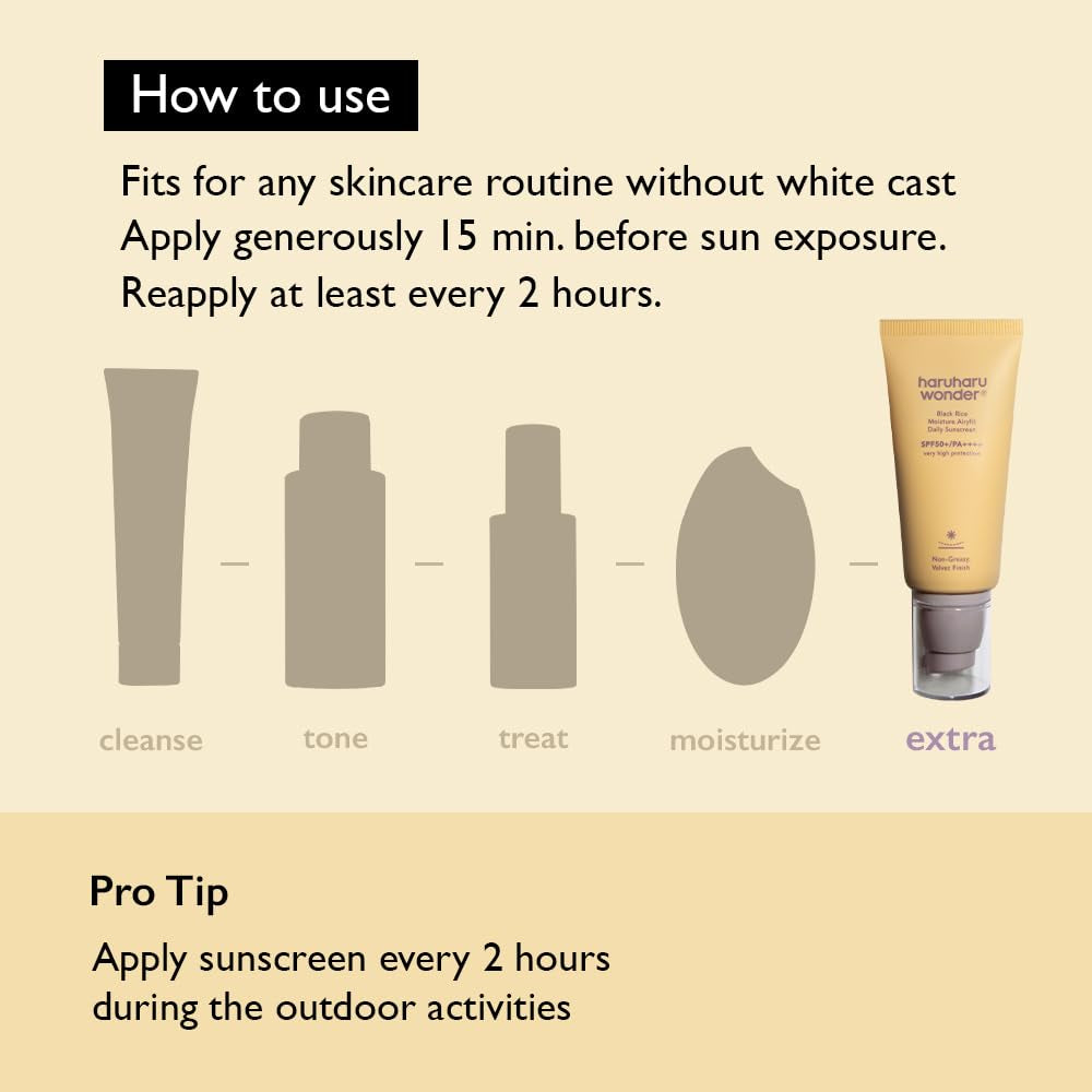 Black Rice Airless Sunscreen – Antioxidant Vegan Protection