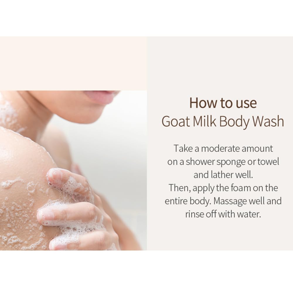 Goat Milk Body Wash Original Baby Powder