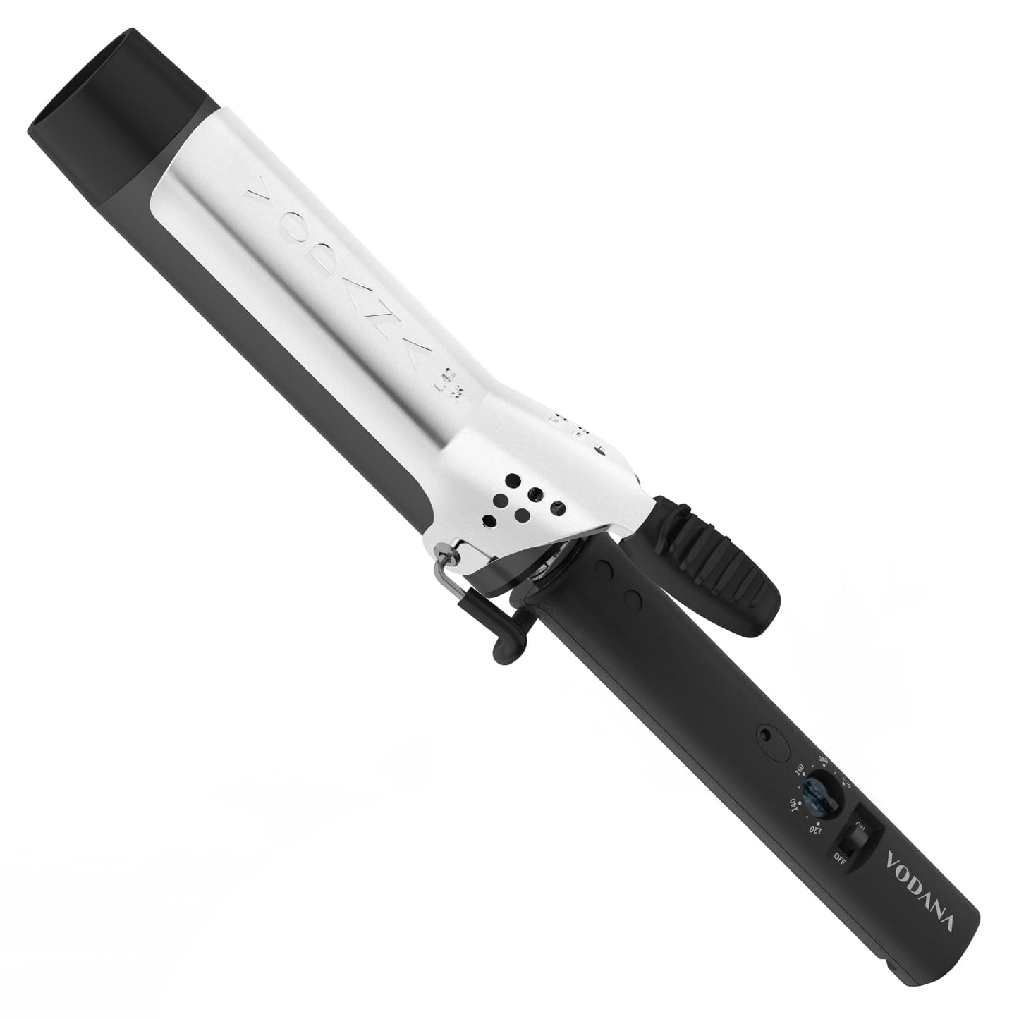 Professional Glamwave Ceramic Curling Iron with 5 Heat Settings