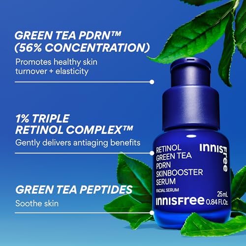 Green Tea PDRN Serum – Firming, Hydrating, Vegan Care
