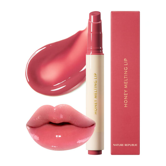 Honey Melting Lipstick – Glossy, Hydrating & Vibrant Color
