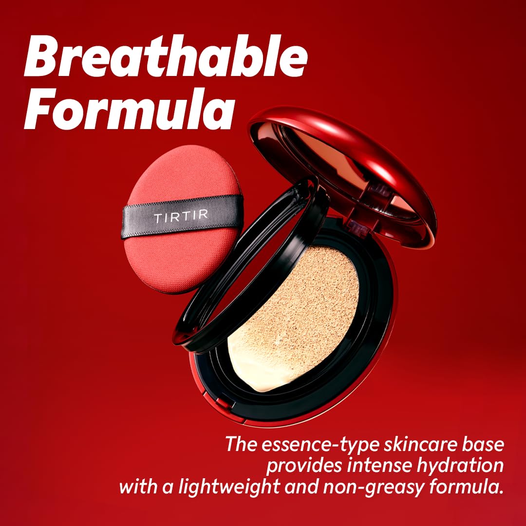 TIRTIR Mask Fit Red Cushion – 40 Shades, Long-Lasting Glow