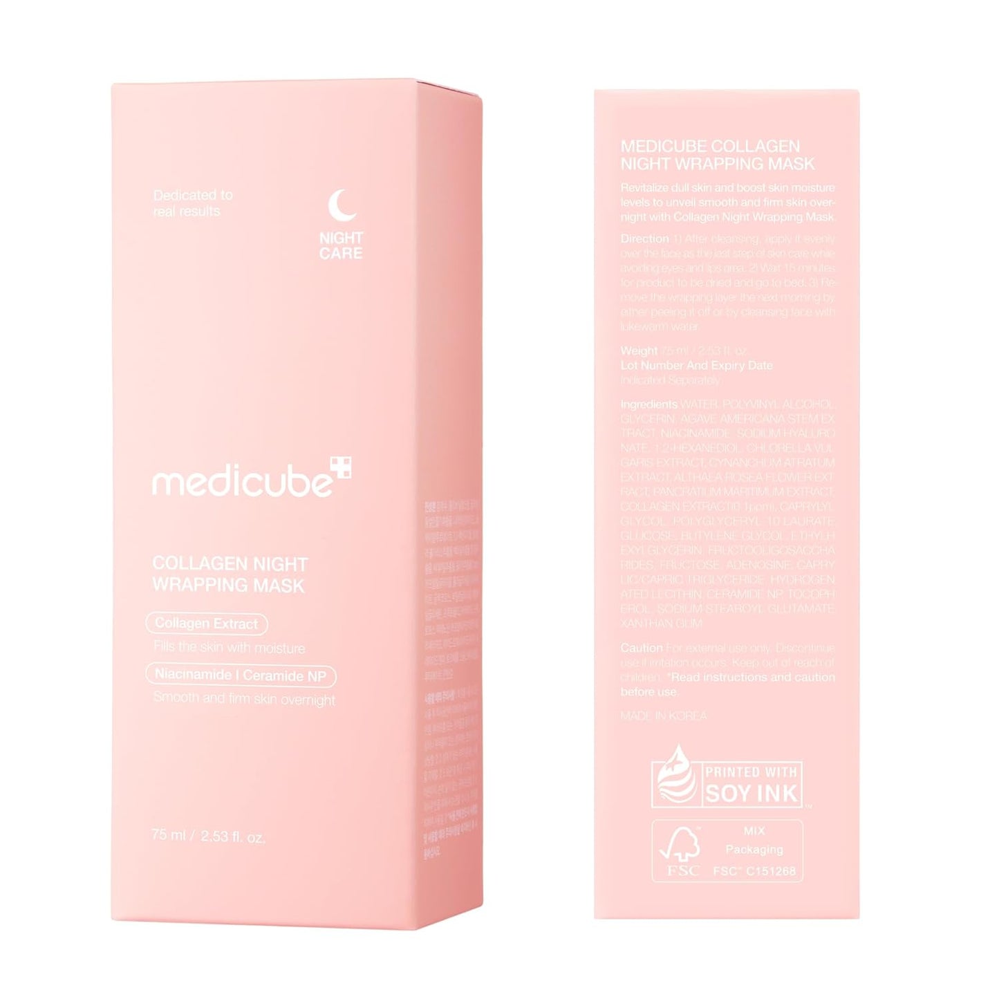 Collagen Night Wrapping Mask – Overnight Elasticity Booster