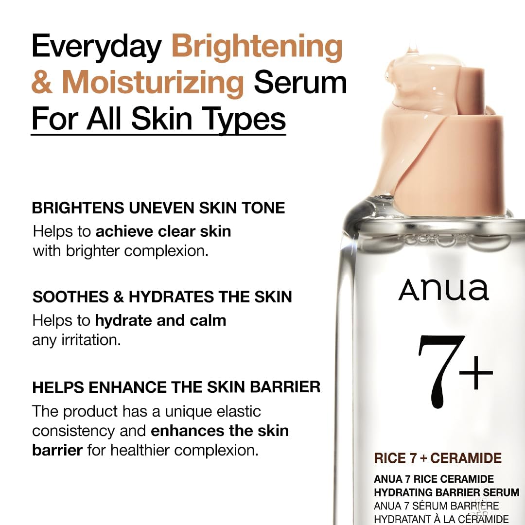 Rice Ceramide 7 Daily Brightening Serum – Hydration & Barrier Care