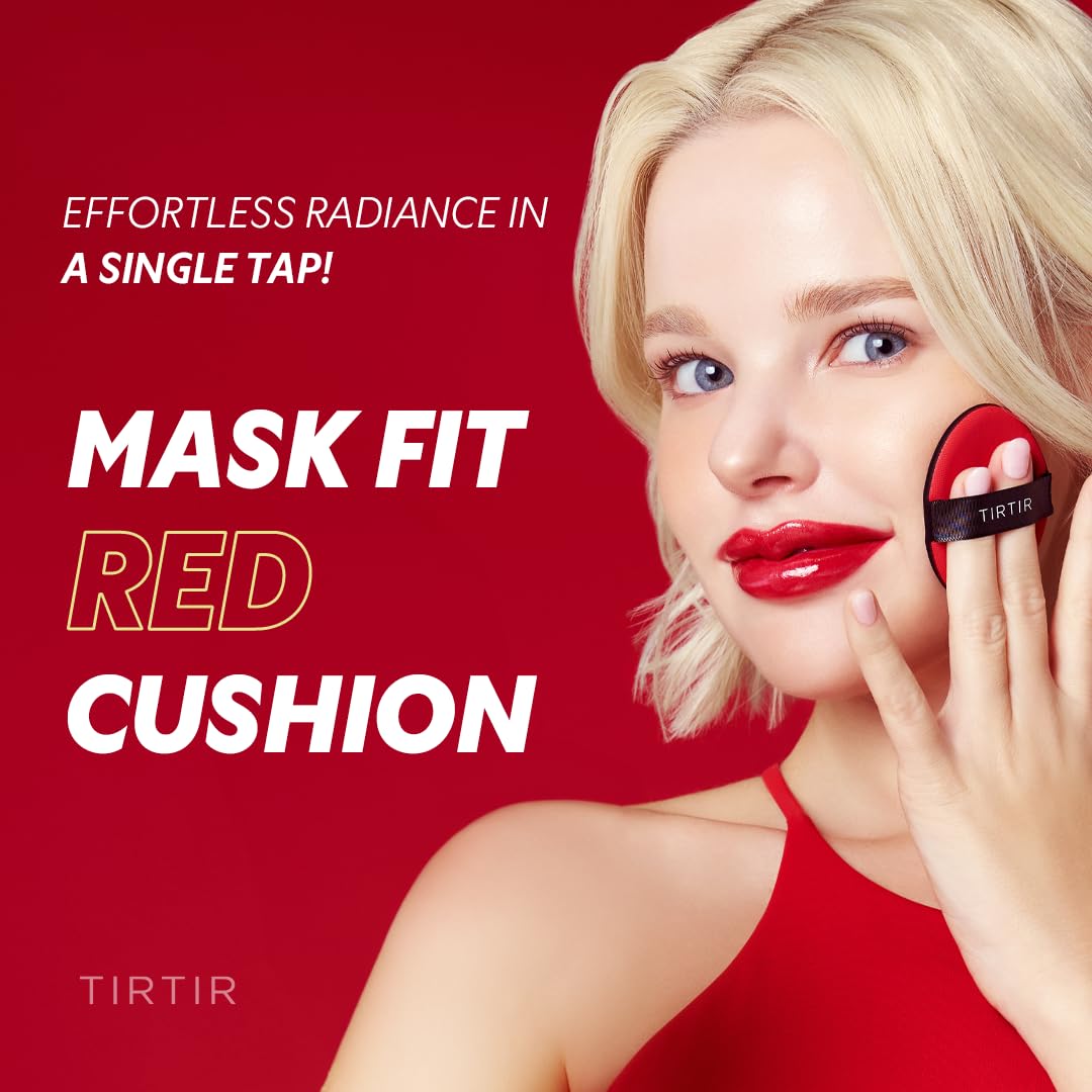 TIRTIR Mask Fit Red Cushion – 40 Shades, Long-Lasting Glow