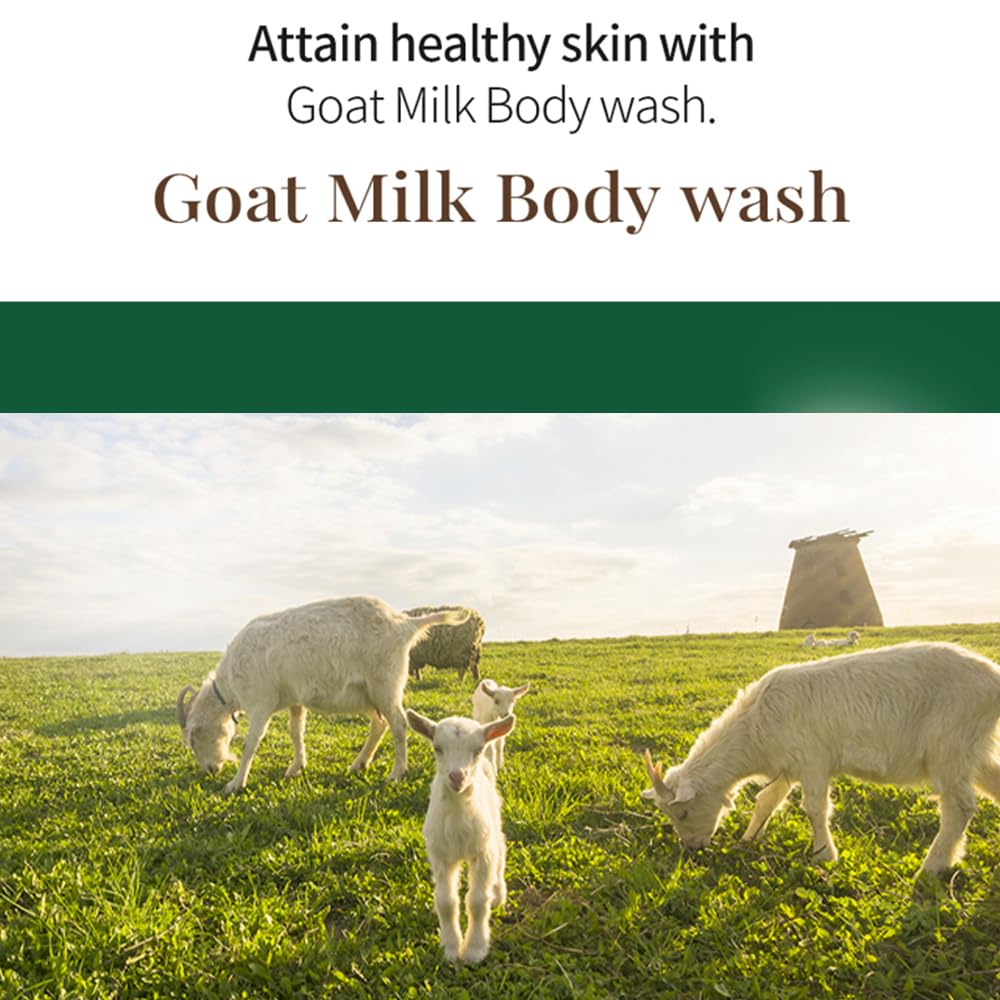 Goat Milk Body Wash Original Baby Powder