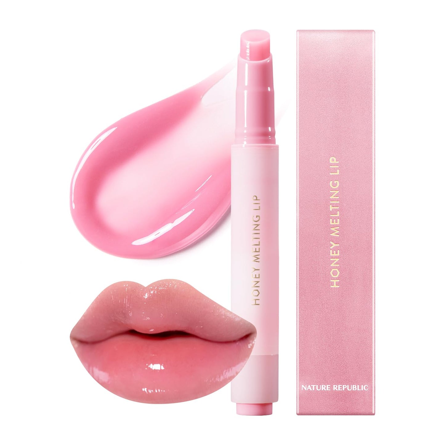 Honey Melting Lipstick – Glossy, Hydrating & Vibrant Color