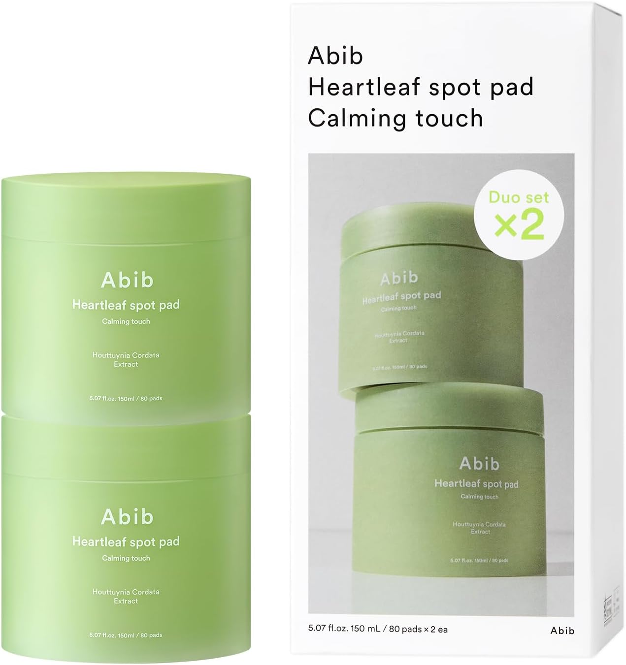 Abib Heartleaf Toner Pads – Calming, Hydrating & Exfoliating