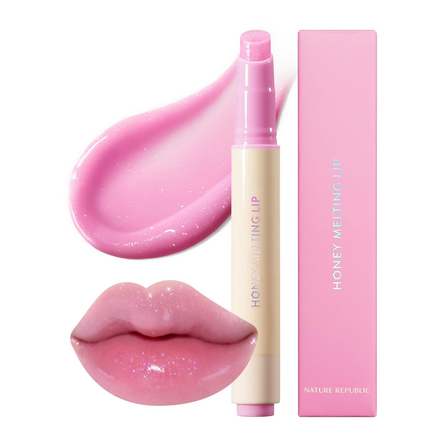 Honey Melting Lipstick – Glossy, Hydrating & Vibrant Color