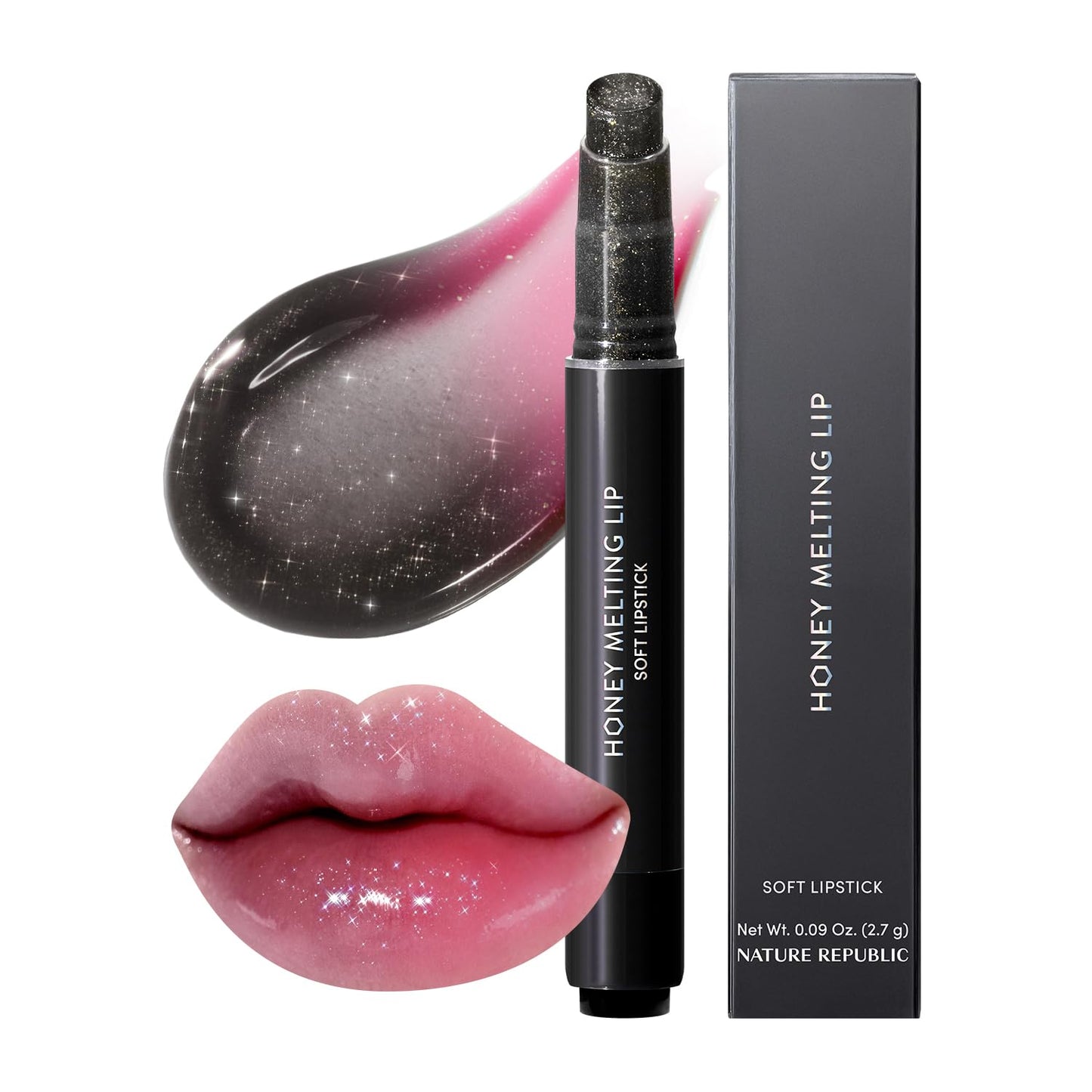 Honey Melting Lipstick – Glossy, Hydrating & Vibrant Color