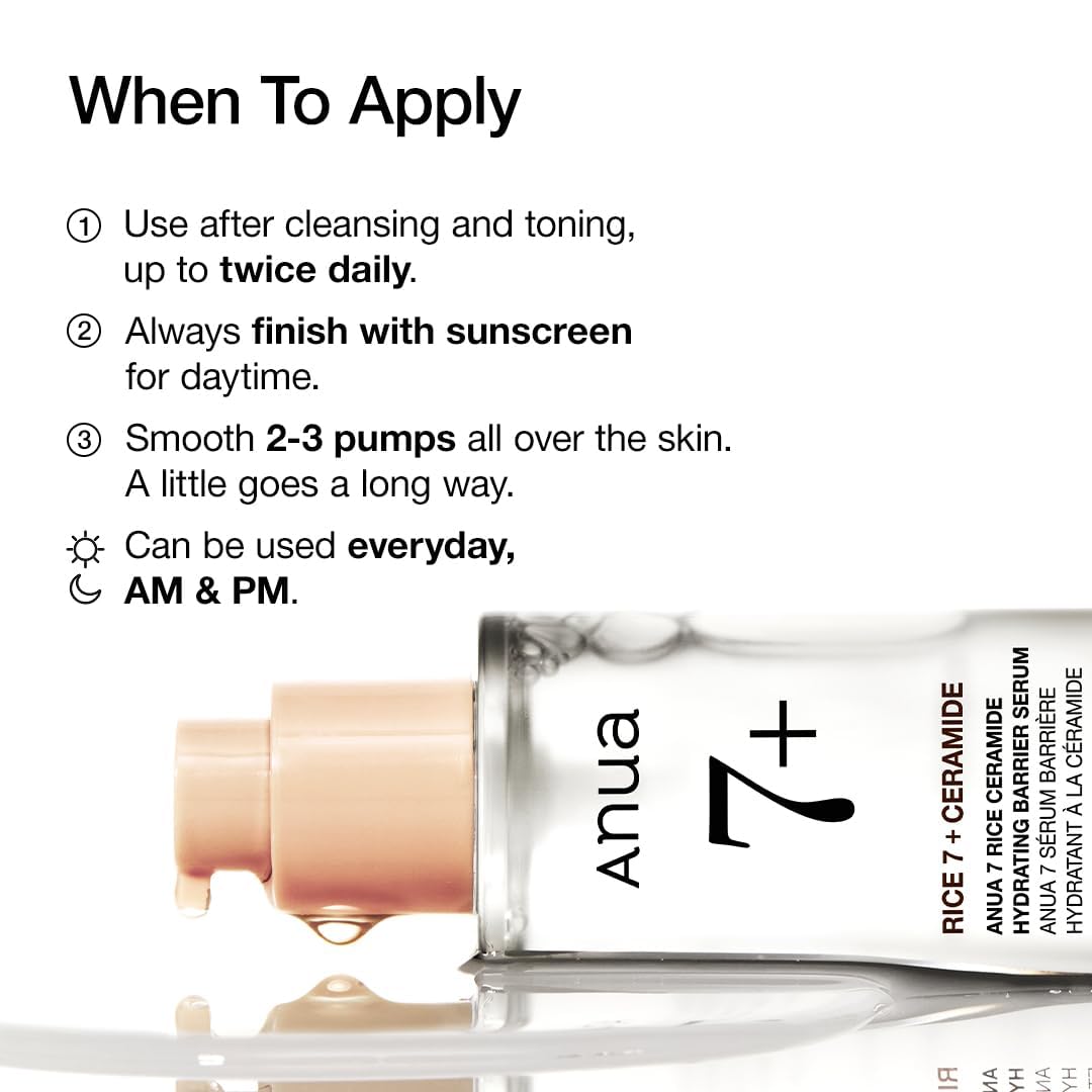 Rice Ceramide 7 Daily Brightening Serum – Hydration & Barrier Care