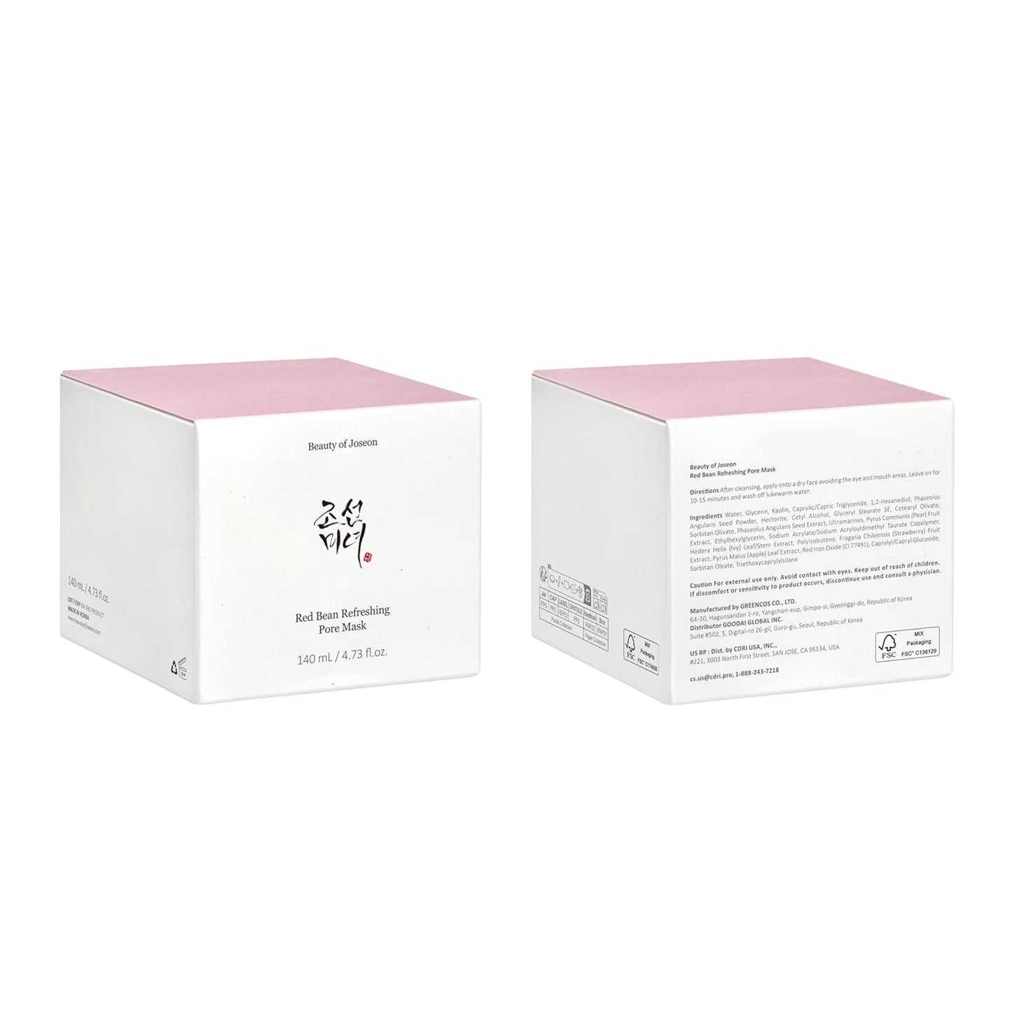 Beauty of Joseon Red Bean Pore Refreshing Mask