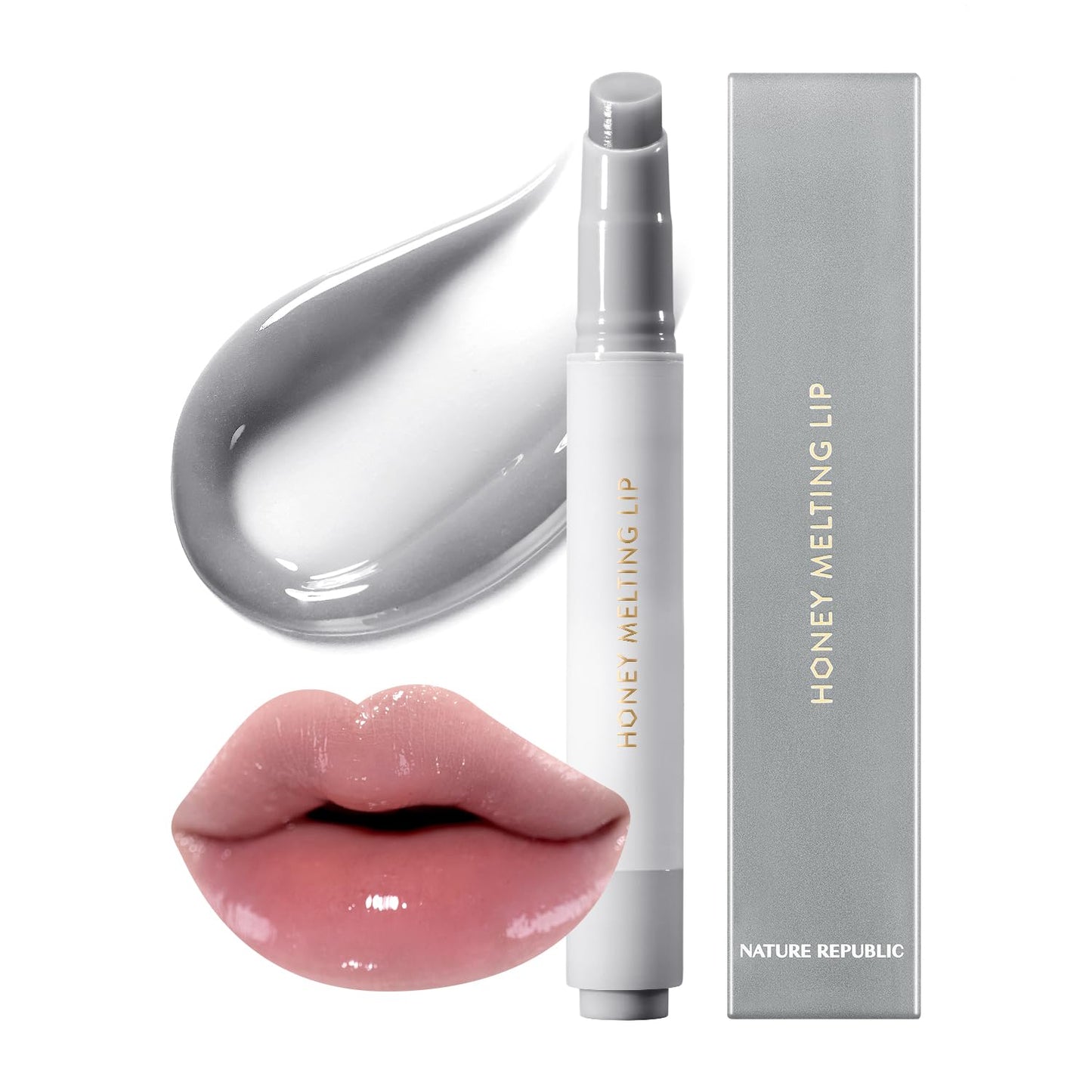 Honey Melting Lipstick – Glossy, Hydrating & Vibrant Color