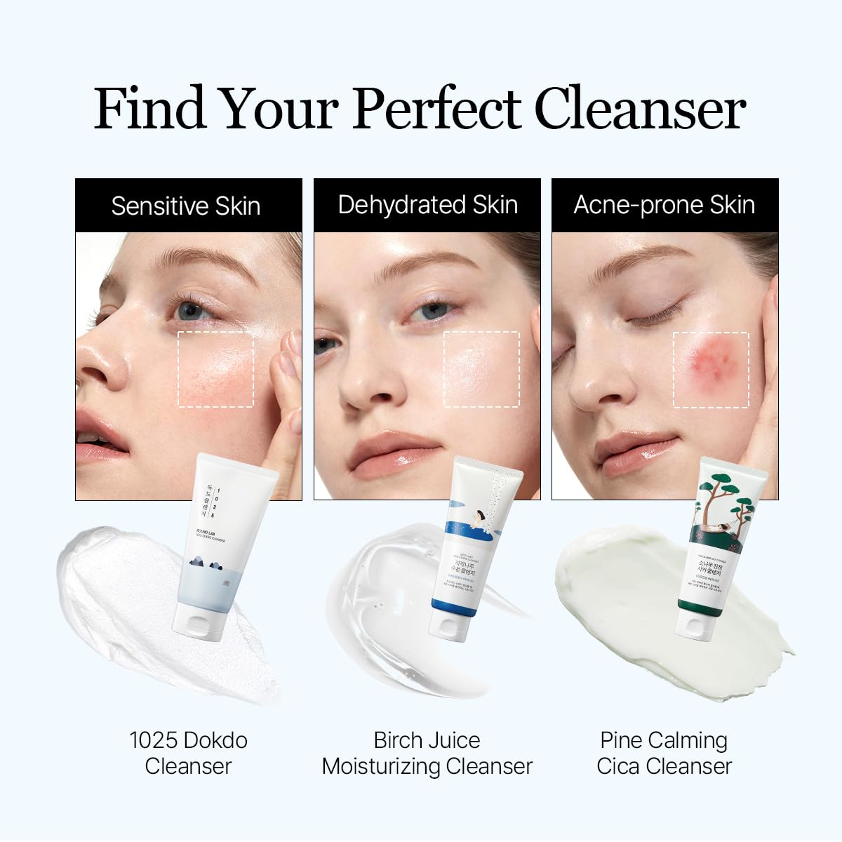 Low pH Gentle Facial Cleanser – Hydrating & Soothing Foam Wash