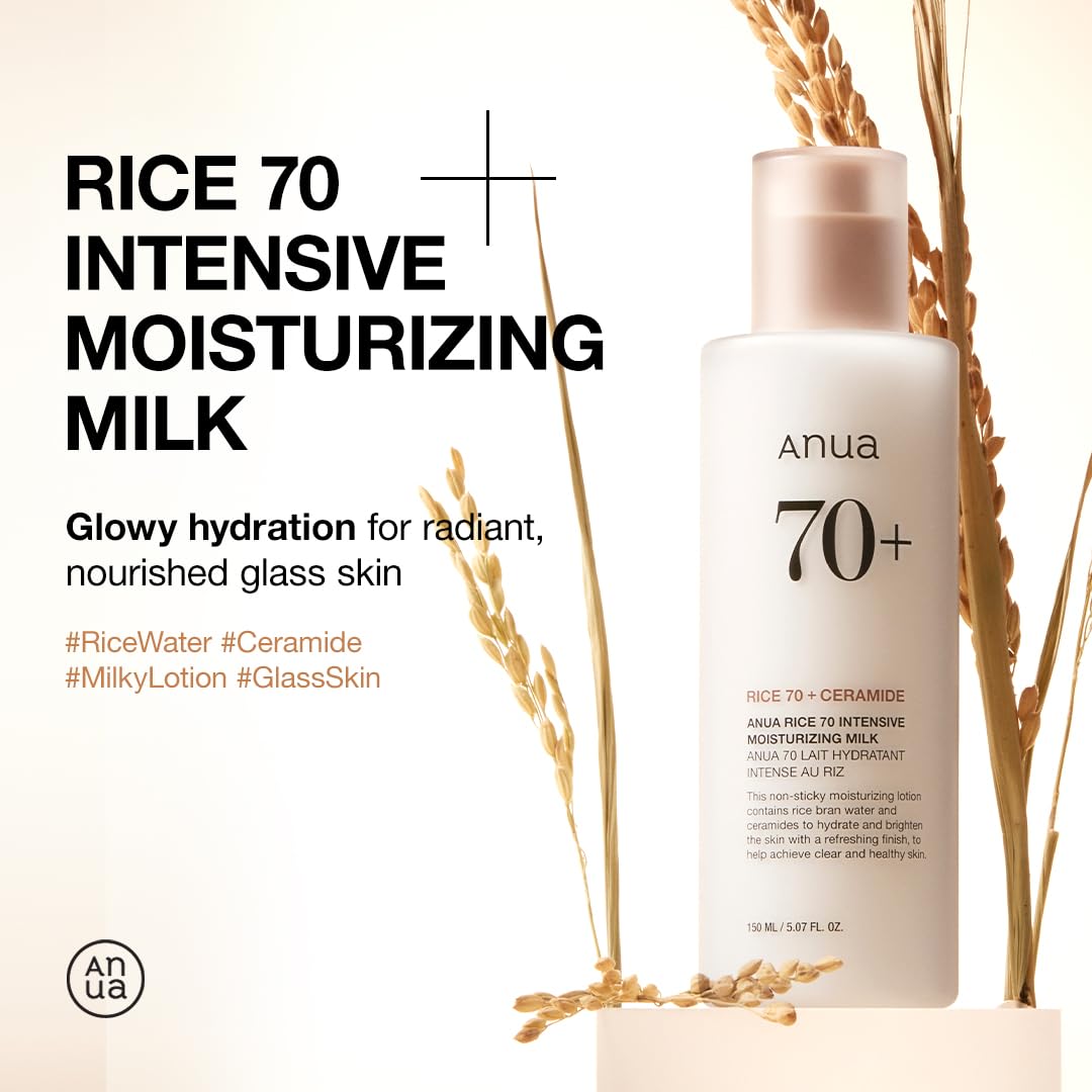 ANUA Rice Water+ Niacinamide Daily Lotion: Glowy Glass Skin Hydration