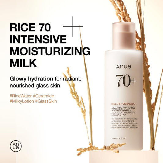 ANUA Rice Water+ Niacinamide Daily Lotion: Glowy Glass Skin Hydration
