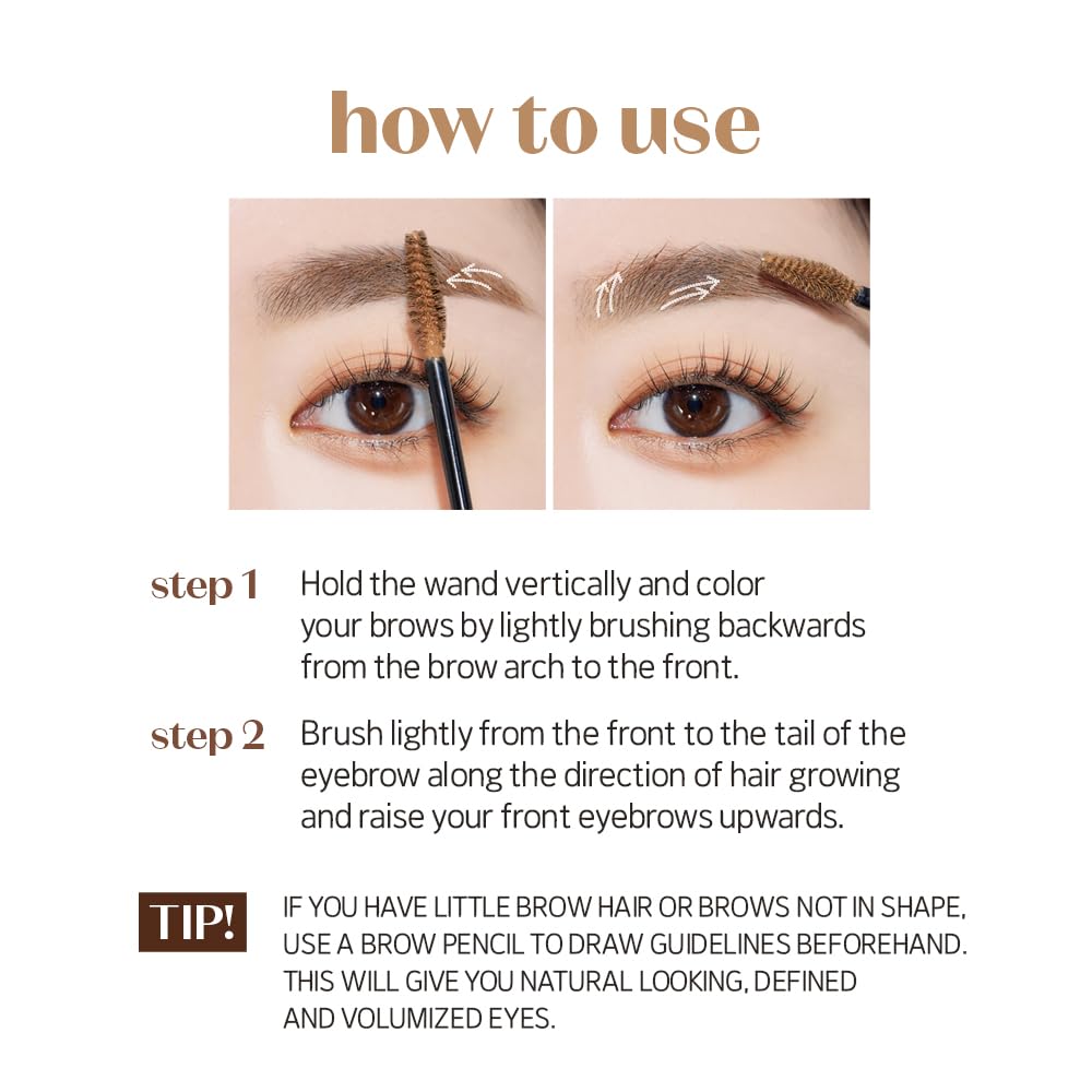 Browcara Gel – Natural, Clump-Free, Long-Lasting Eyebrows