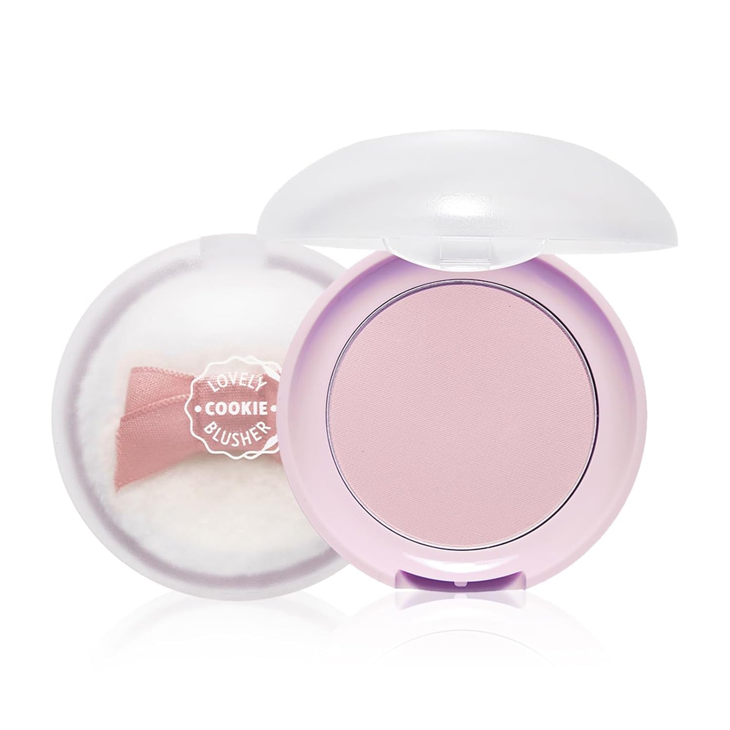 Long-Lasting Blush Powder – Soft Focus Glow with Puff Cushion