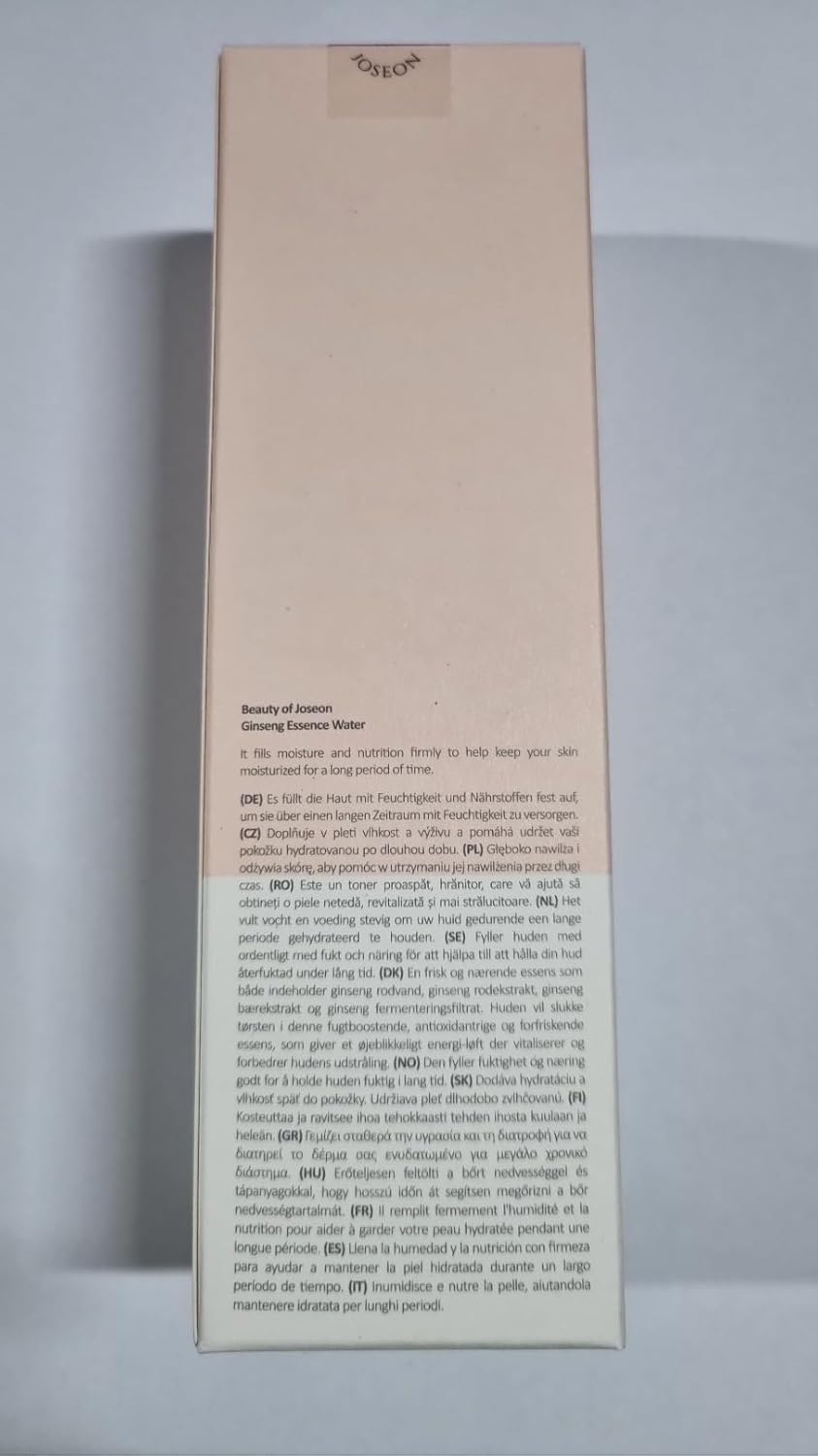 Beauty of Joseon Ginseng Essence Water – Hydrating & Radiant