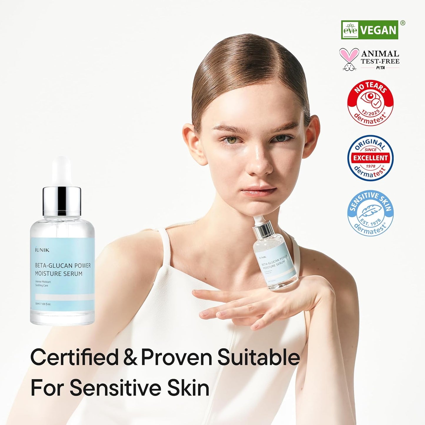 IUNIK Beta-Glucan Serum – Deep Moisture & Skin Elasticity