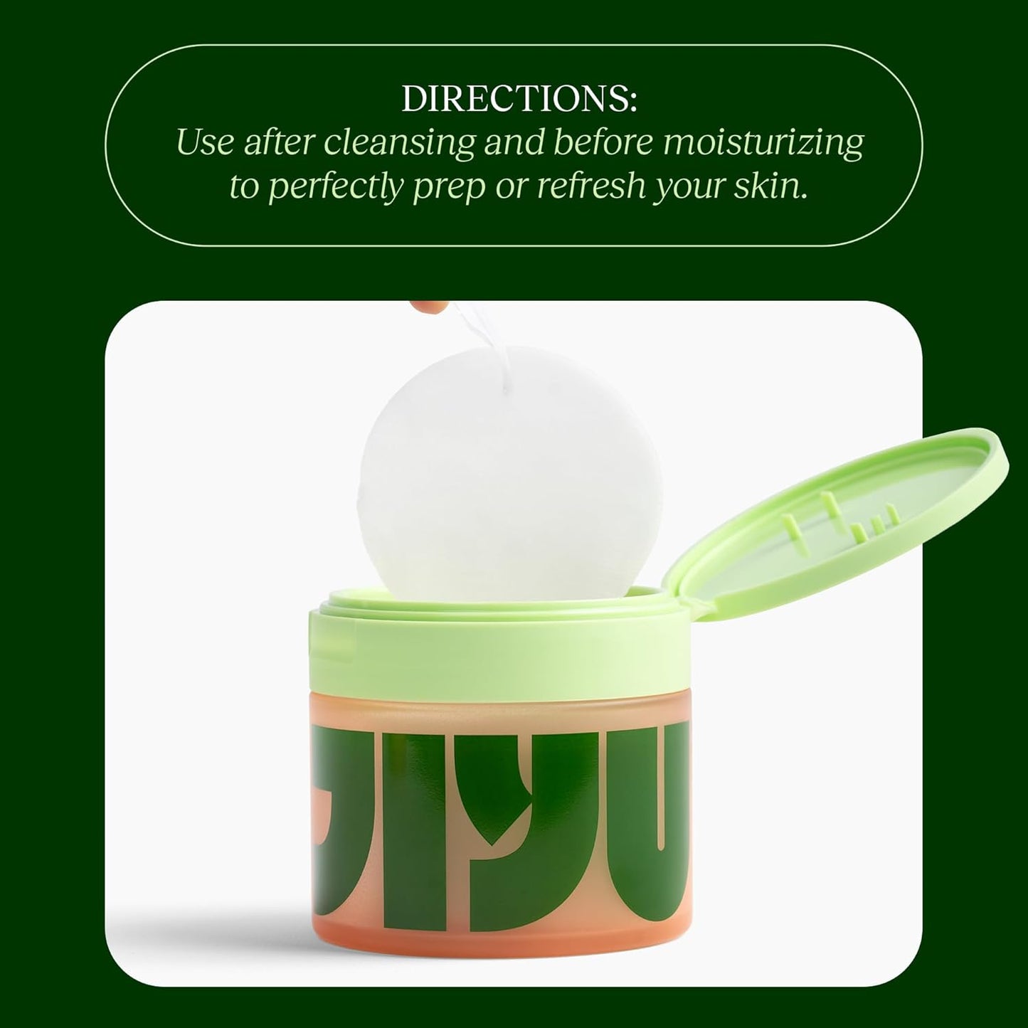 JiYu Toning Polish Pads – Dark Spot, Wrinkle & Skin Renewal