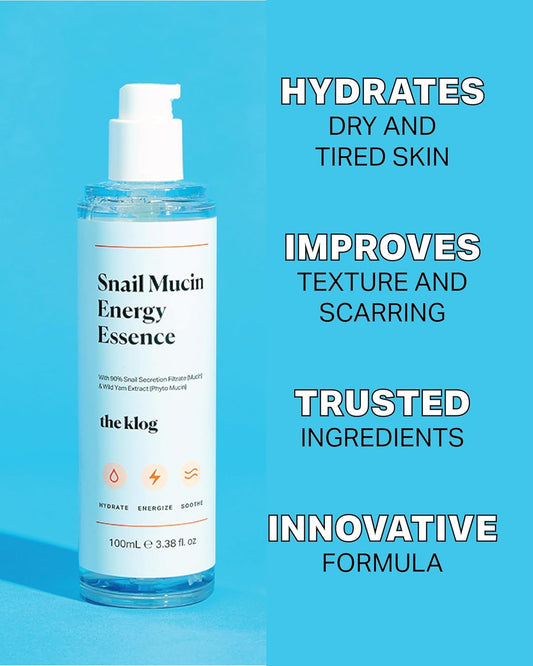 Snail Mucin Energy Essence – 90% Hydration & Skin Repair