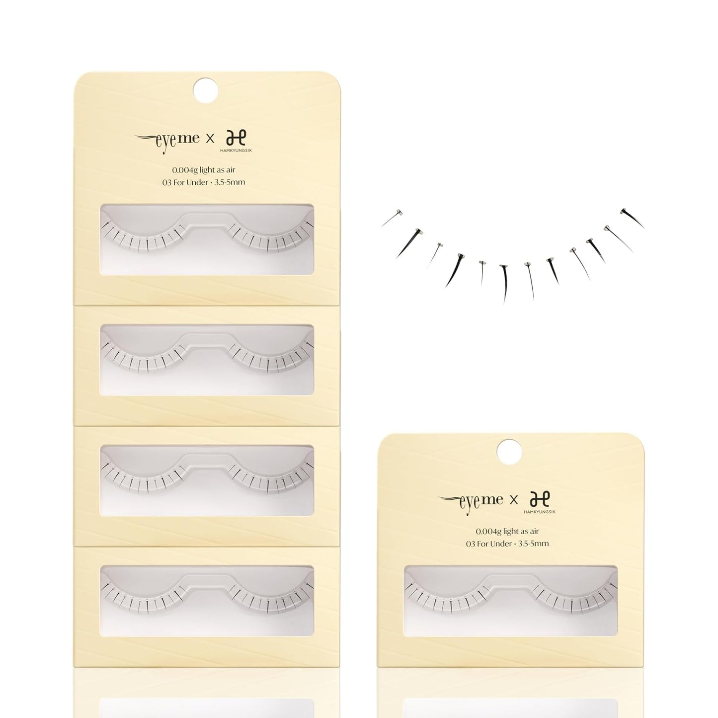 EYEME Korean False Eyelashes – Natural K-Idol Inspired Look