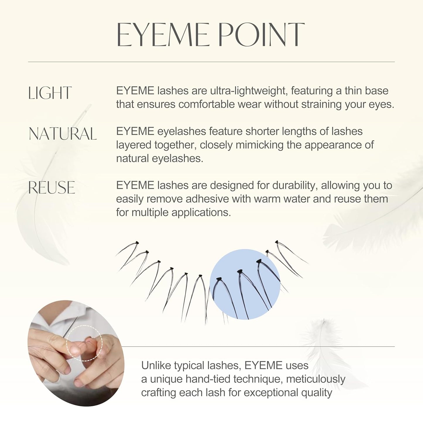 EYEME Korean False Eyelashes – Natural K-Idol Inspired Look