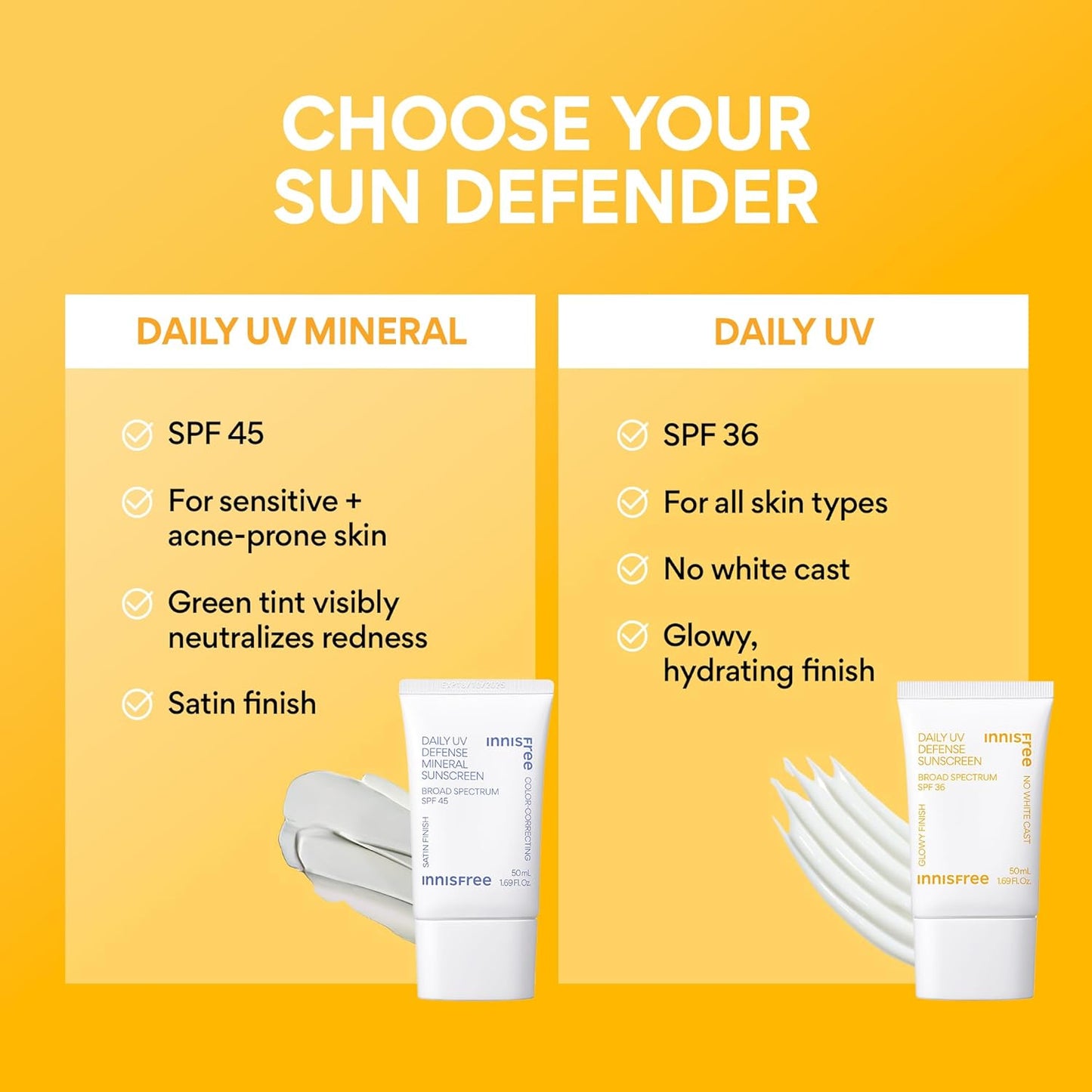 Lightweight Korean Sunscreen SPF 36 – Hydrating & Soothing Care