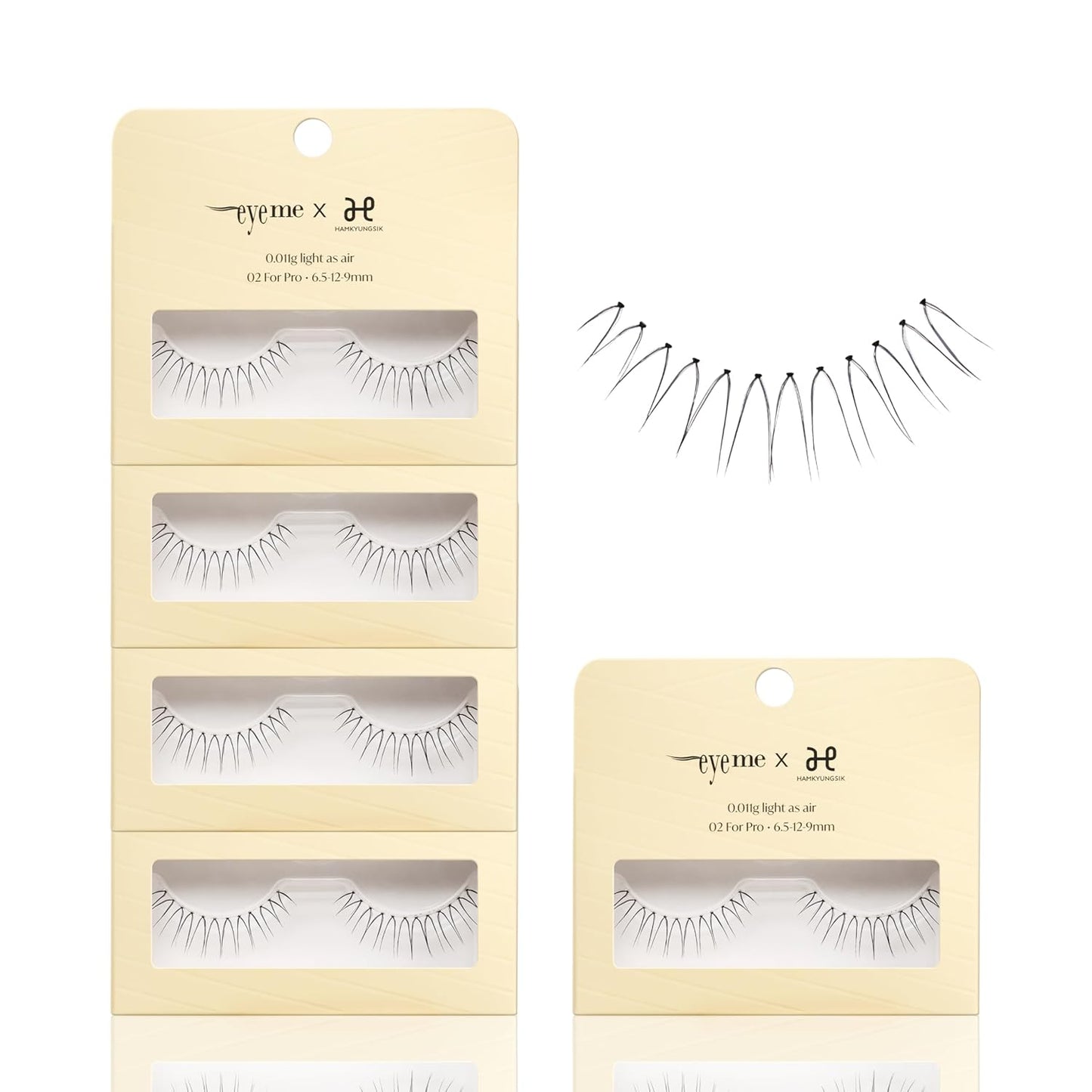 EYEME Korean False Eyelashes – Natural K-Idol Inspired Look