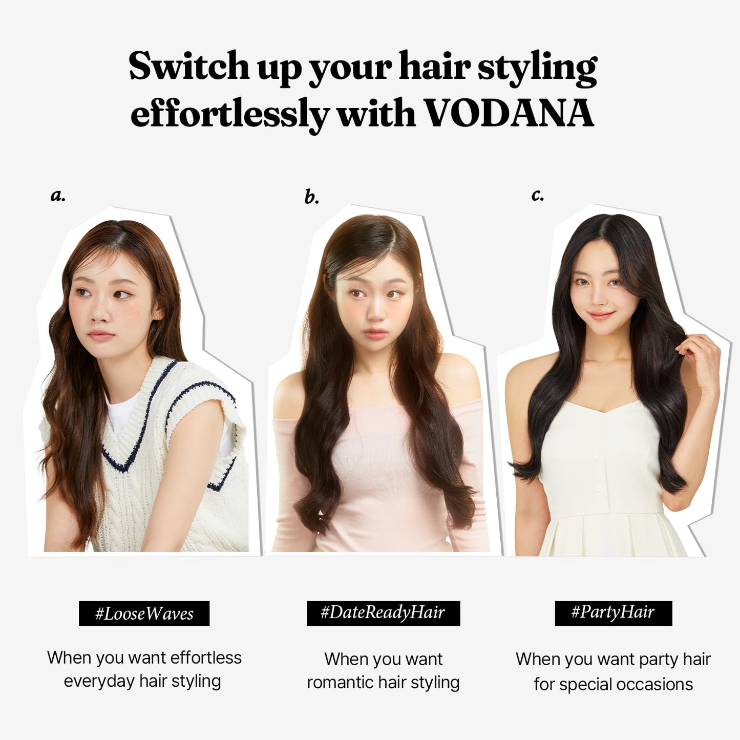 Professional Glamwave Ceramic Curling Iron with 5 Heat Settings