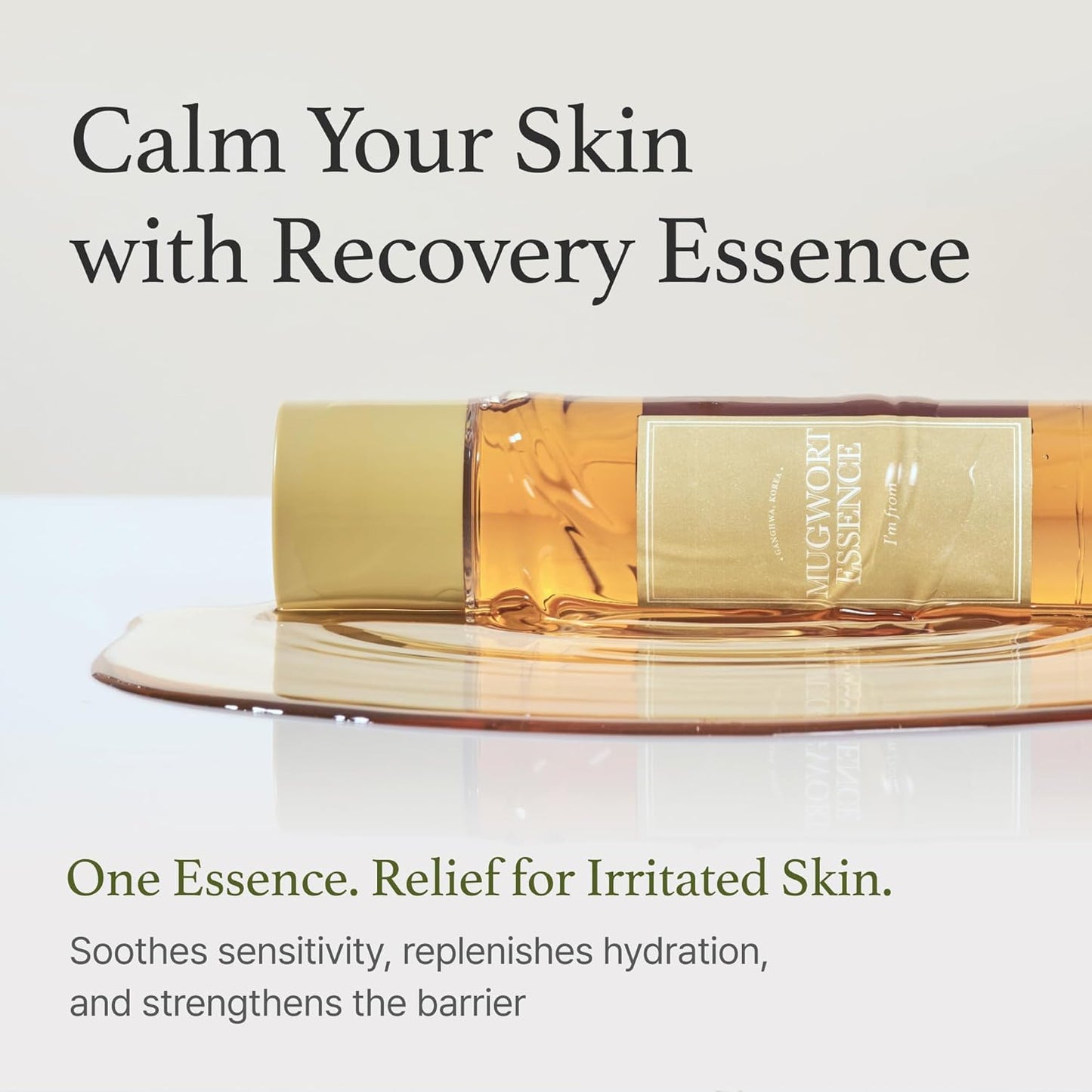 Ganghwa Mugwort Essence – Soothing & Detox for Sensitive Skin