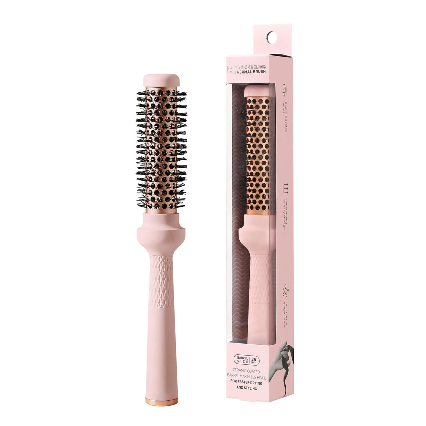 Magic Curling Thermal Brush - Ceramic Blowout with Even Heat