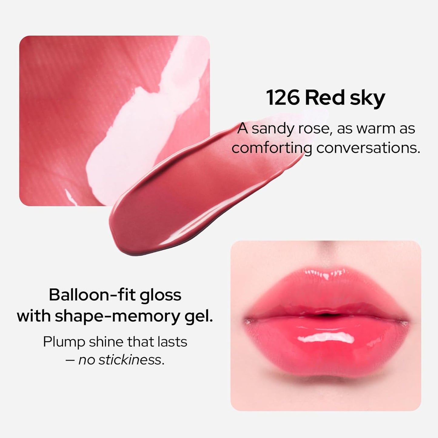 Oddtype Balloon Tint Lip Gloss – Glossy, Hydrating, Travel Size