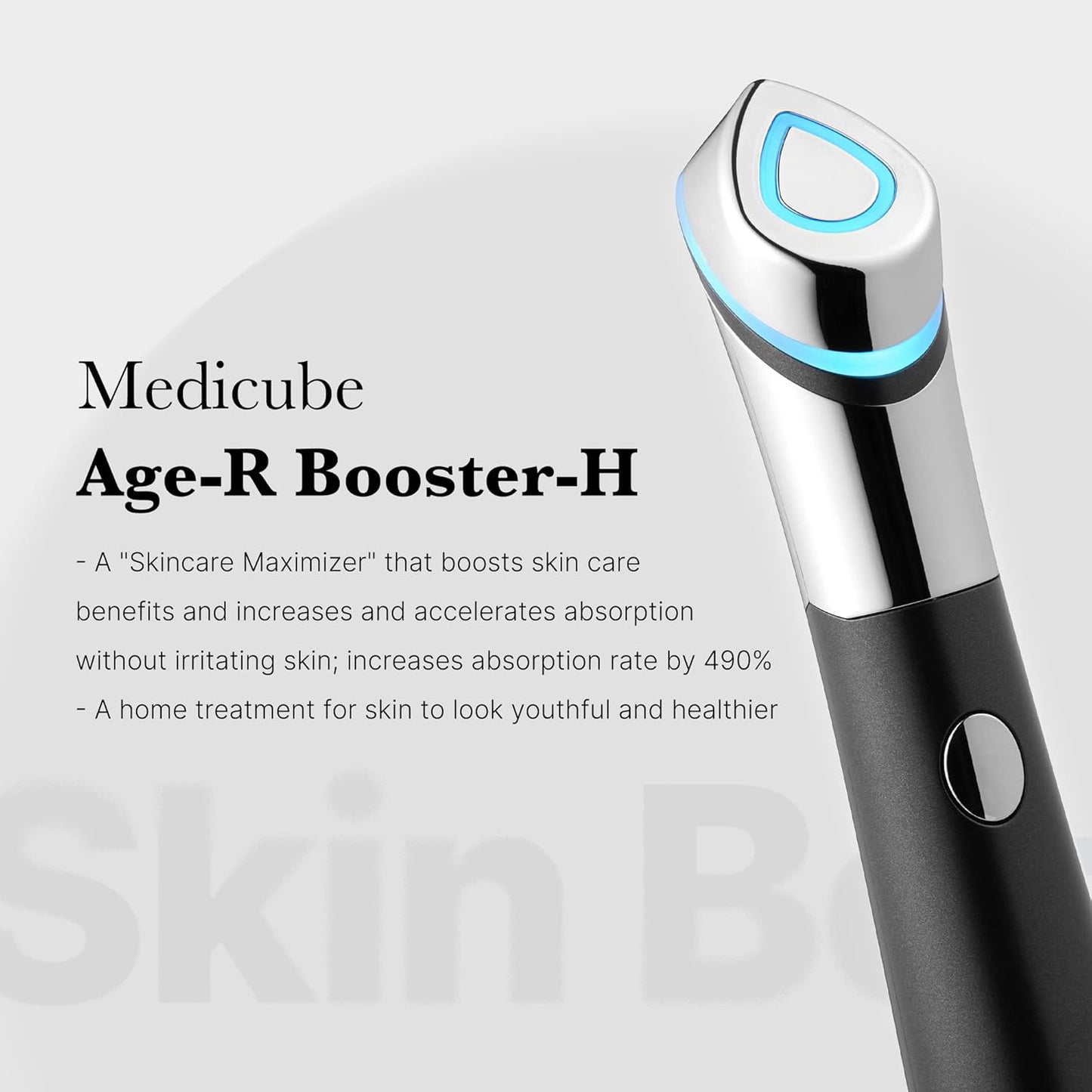 Age-R Booster-H – Instant Glow & Skincare Absorption Device
