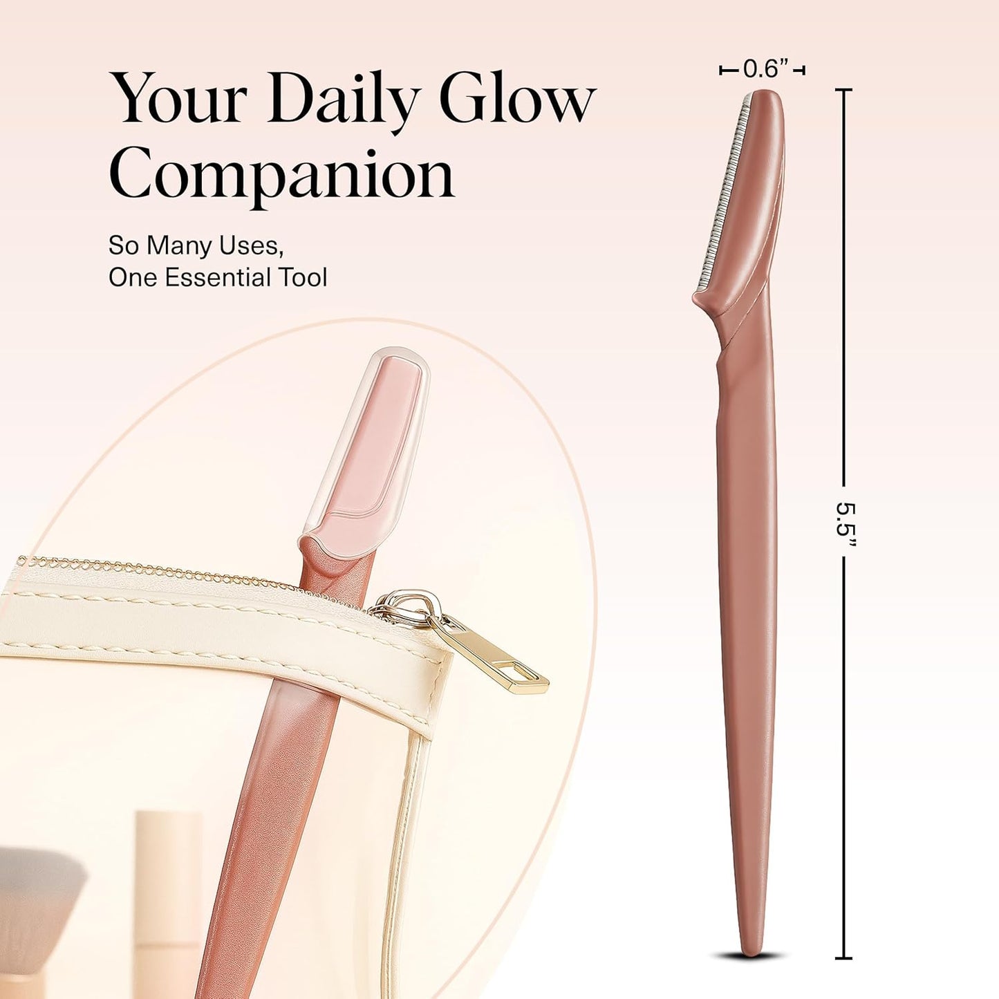 Face Razors for Women & Men – 12pc Dermaplane Exfoliating Set