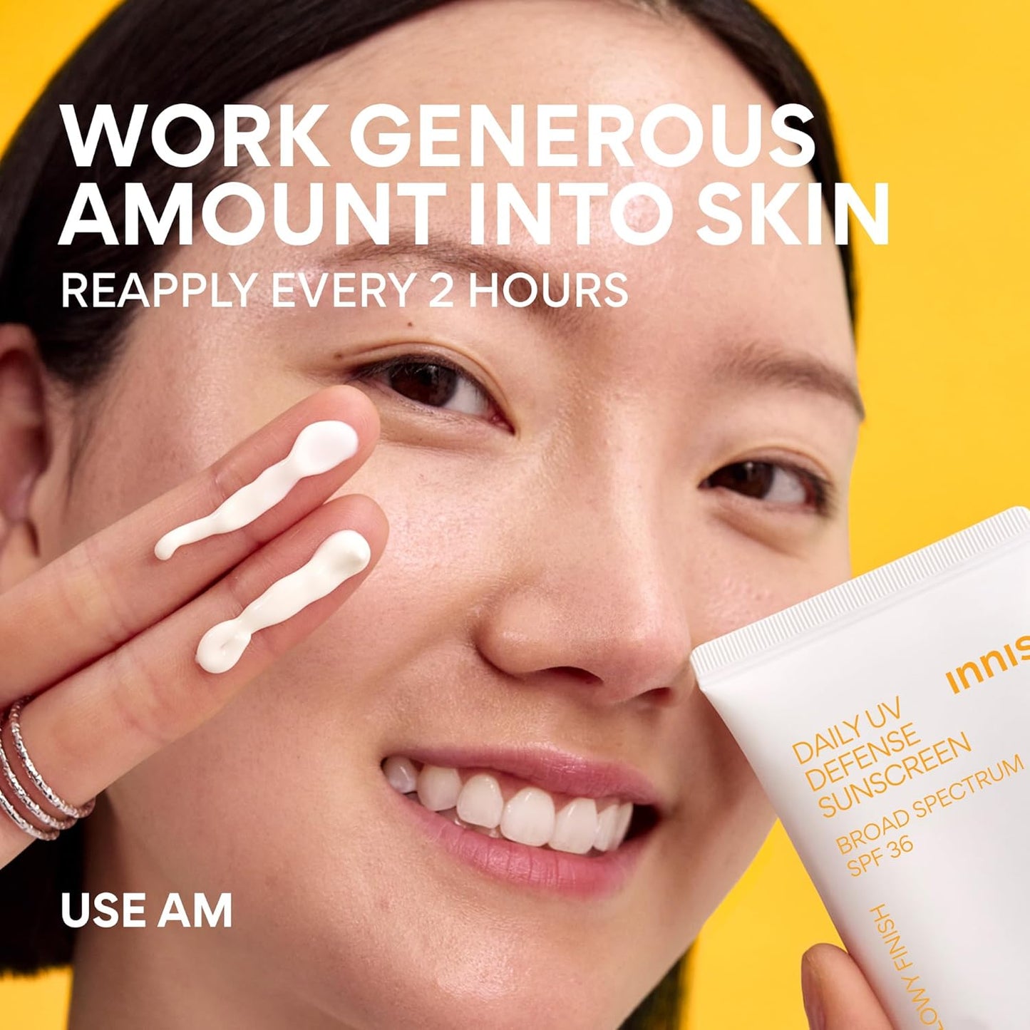 Lightweight Korean Sunscreen SPF 36 – Hydrating & Soothing Care