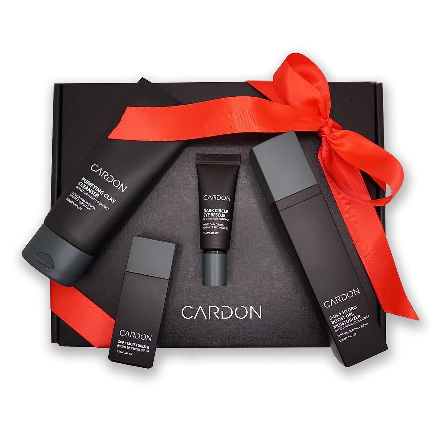 Cardon Men’s Skincare Set – Cleanse, Moisturize & Protect