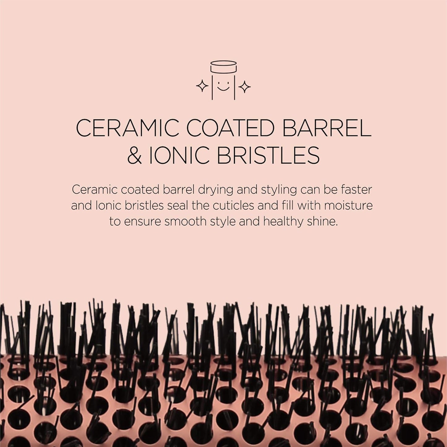 Magic Curling Thermal Brush - Ceramic Blowout with Even Heat