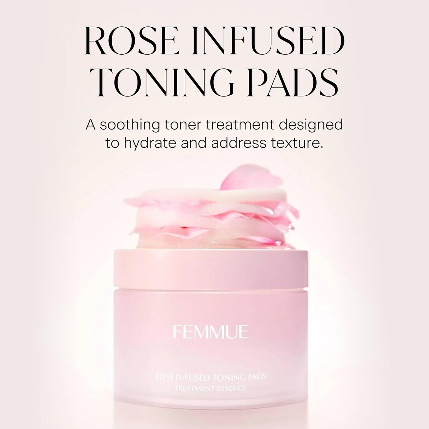 Femmue Damask Rose Toning Solution – Hydrate & Prep Skin