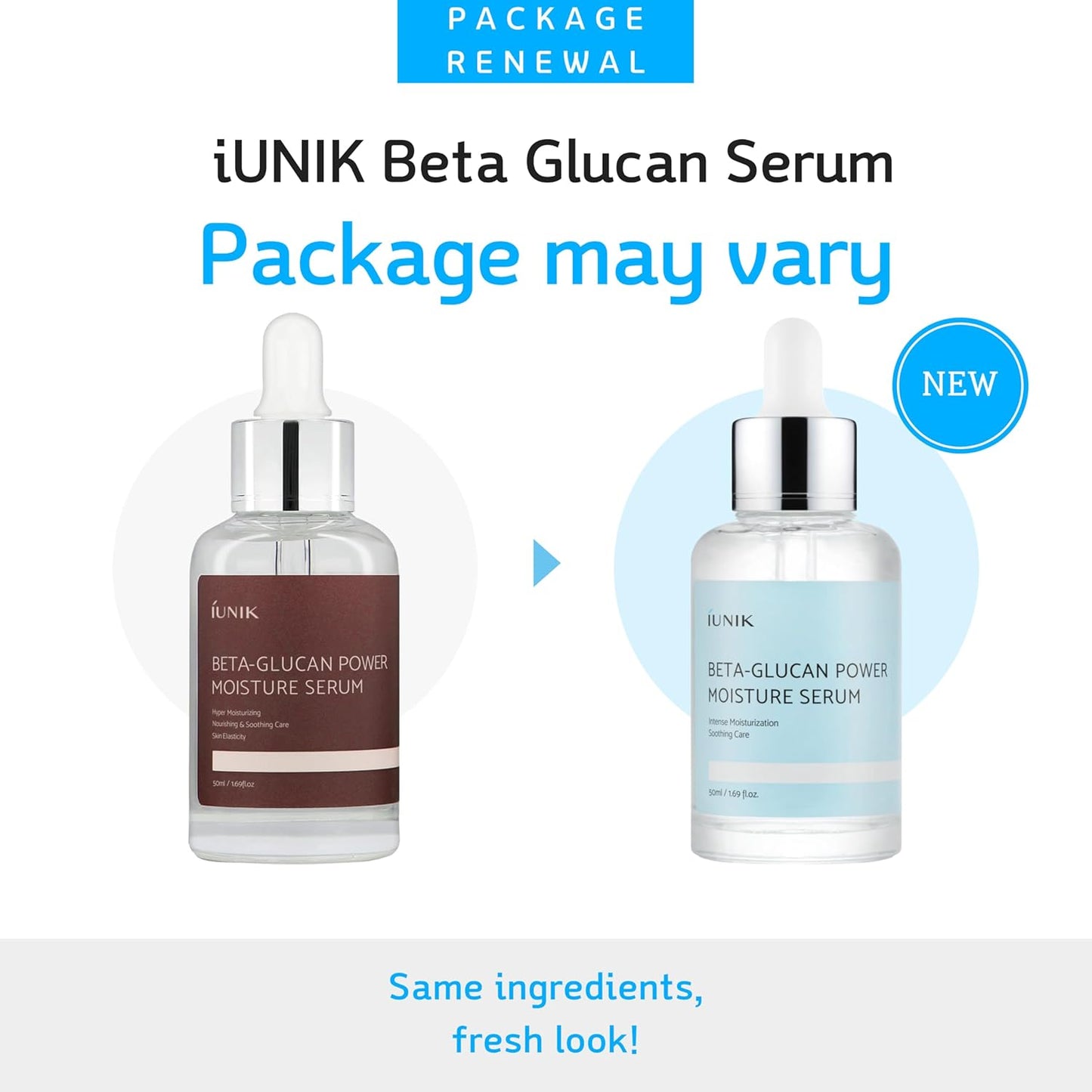 IUNIK Beta-Glucan Serum – Deep Moisture & Skin Elasticity