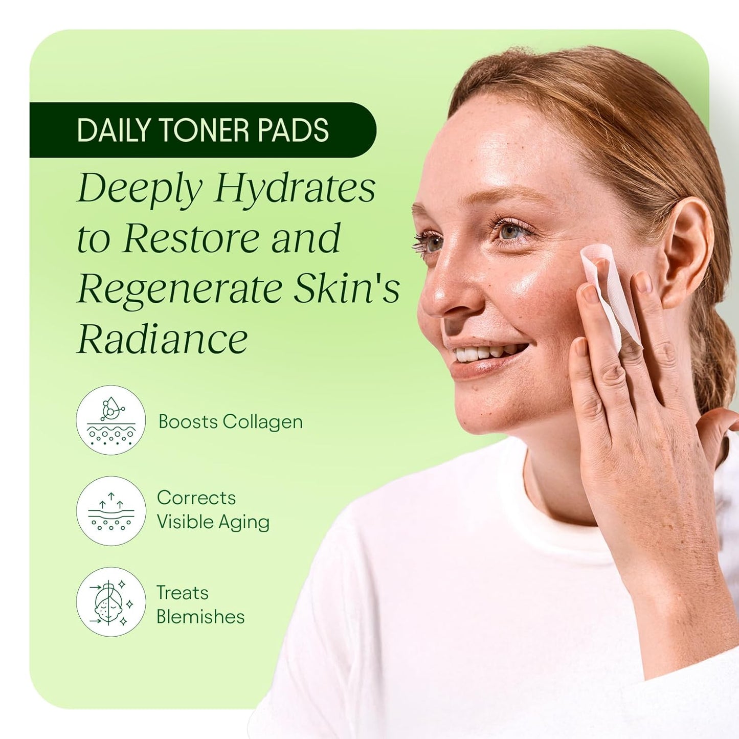 JiYu Toning Polish Pads – Dark Spot, Wrinkle & Skin Renewal
