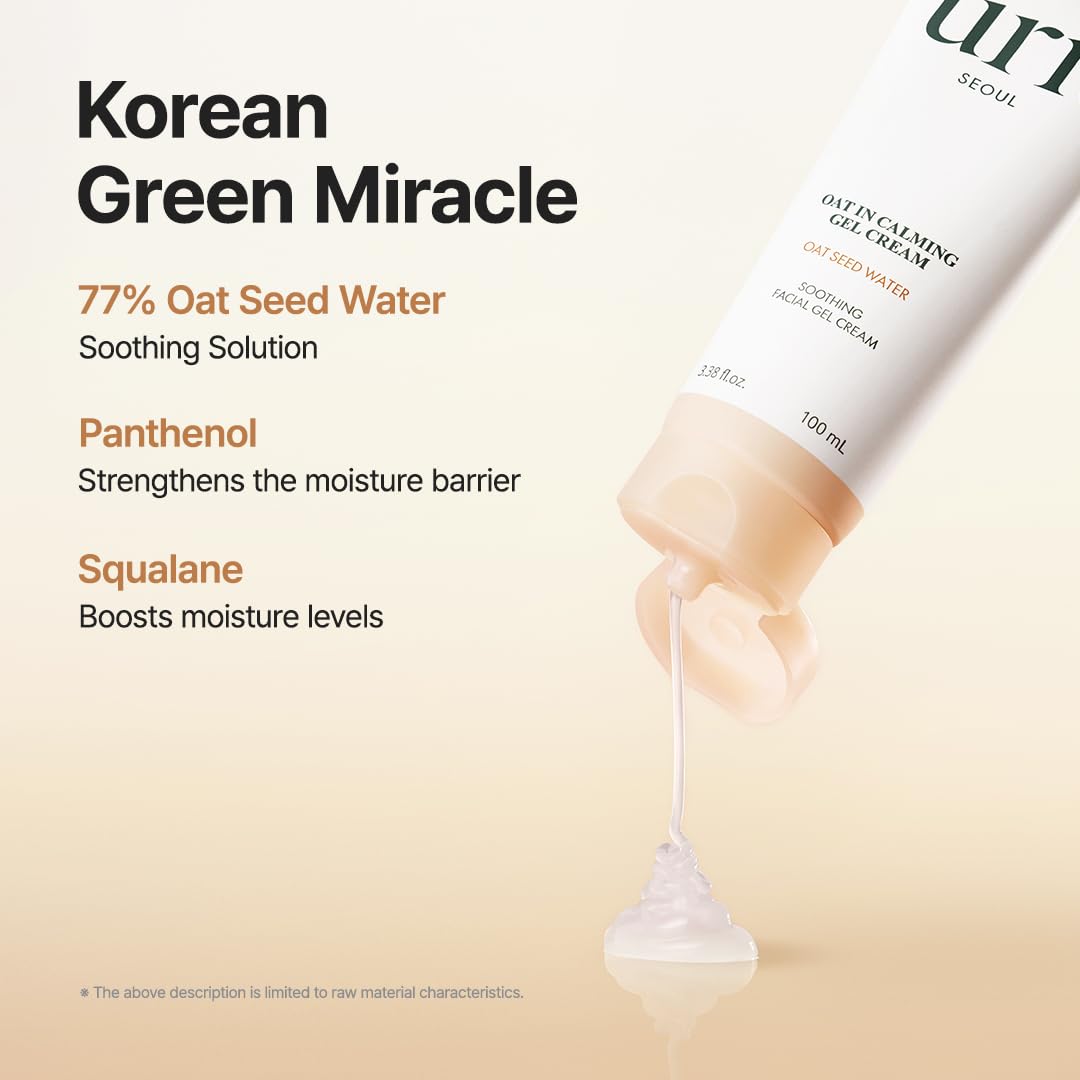 Oat In Calming Gel Cream – Vegan Soothing Moisturizer