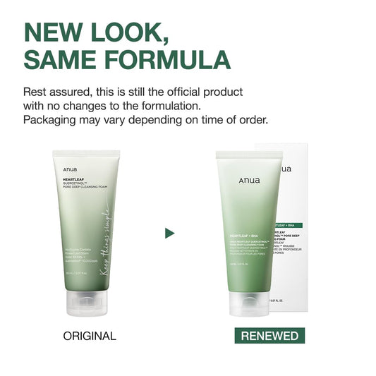 Anua Heartleaf Quercetinol Pore Cleansing Foam