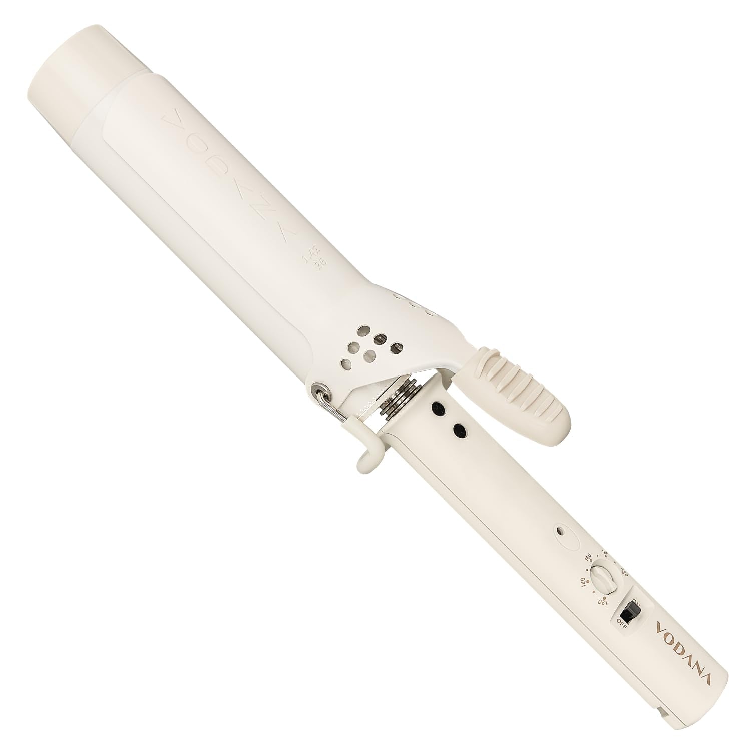 Professional Glamwave Ceramic Curling Iron with 5 Heat Settings