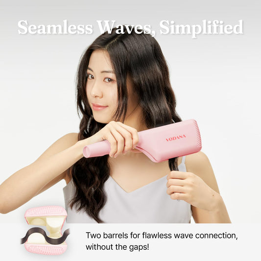 VODANA Triple Flow Hair Waver with Ceramic Dual Barrels
