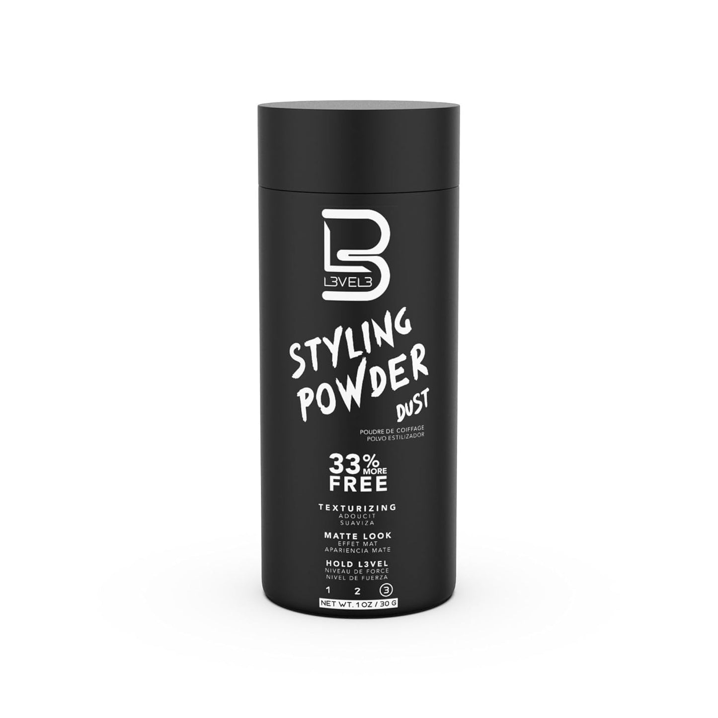 Level 3 Hair Styling Powder – Matte Finish, Volume & Texture