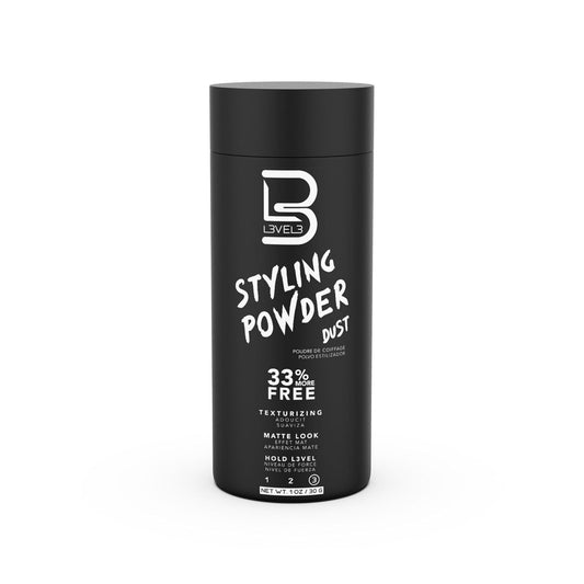 Level 3 Hair Styling Powder – Matte Finish, Volume & Texture