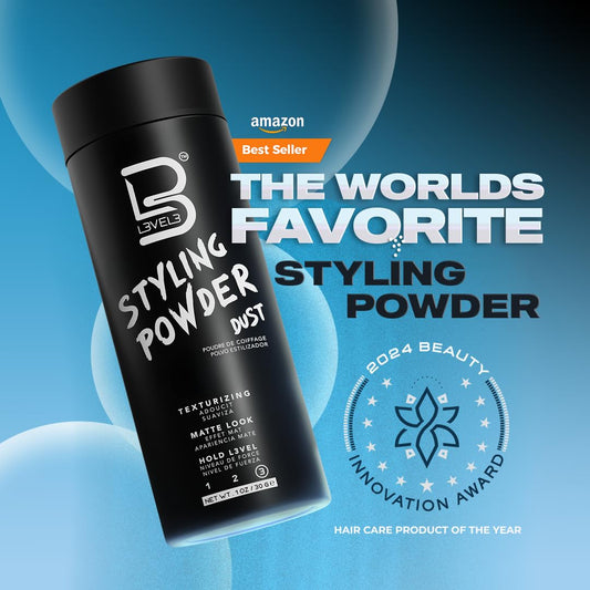 Level 3 Hair Styling Powder – Matte Finish, Volume & Texture