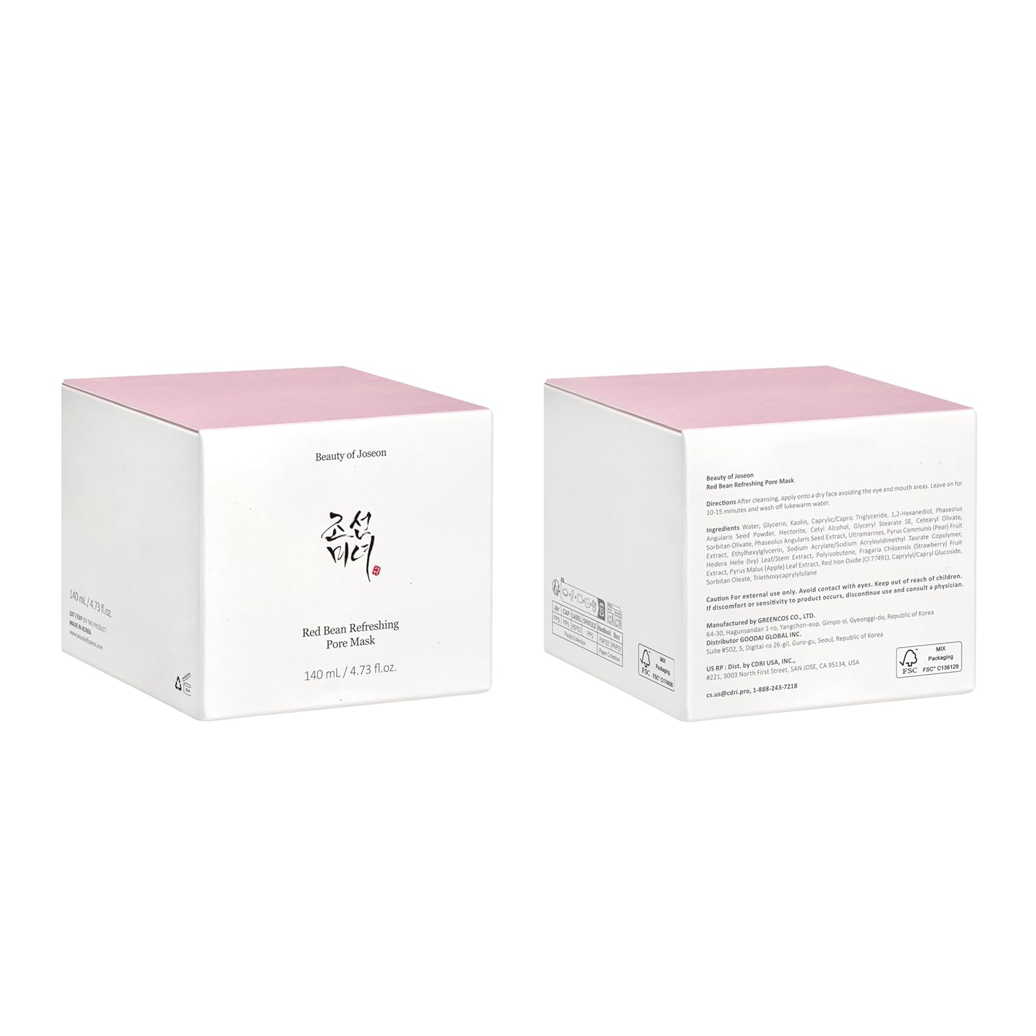 Beauty of Joseon Red Bean Pore Refreshing Mask